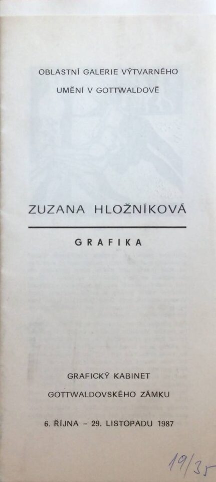 Zuzana Hložníková – grafika