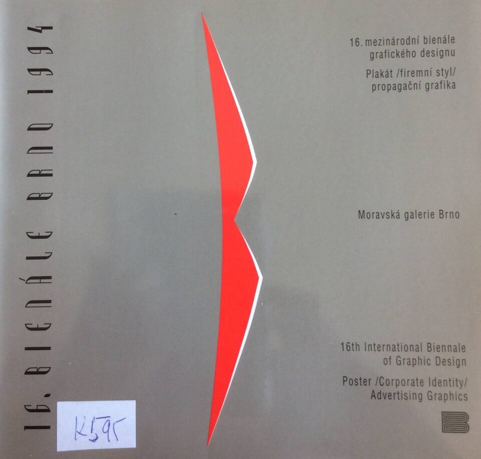16. mezinárodní bienále grafického designu – Plakát (firemní styl), propagační grafika