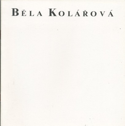 Běla Kolářová – fotografie z počátku šedesátých let ze sbírek Moravské galerie v Brně