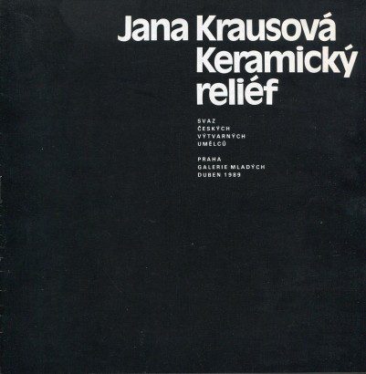 Jana Krausová – keramický reliéf