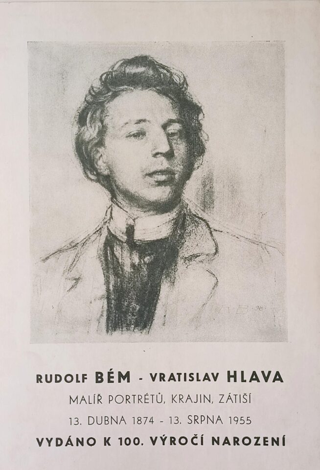 Rudolf Bém – Vratislav Hlava – Malíř portrétů, krajin, zátiší