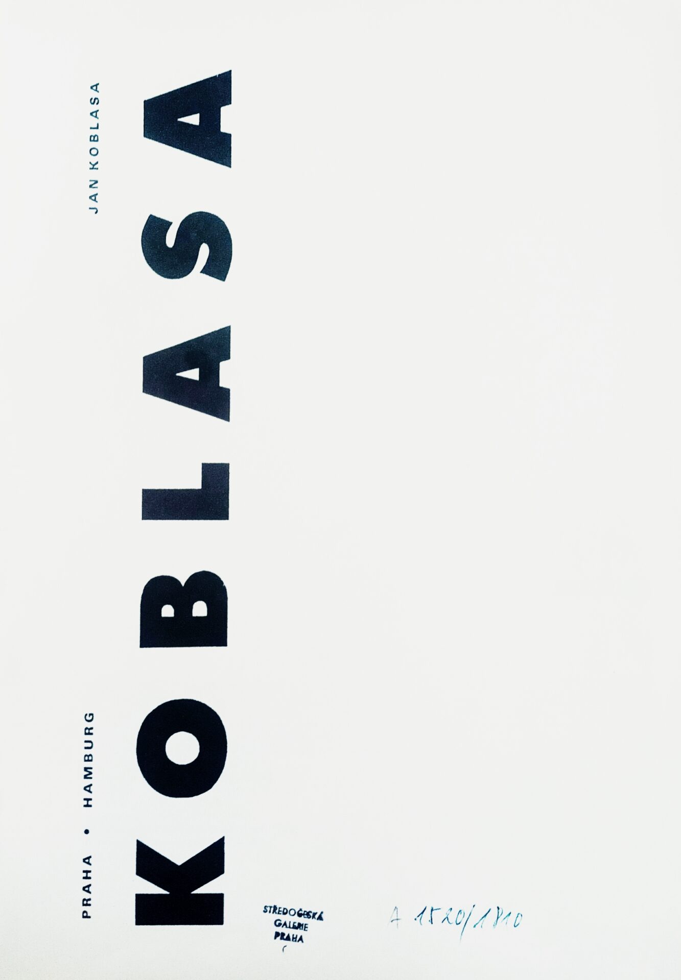 Jan Koblasa – Sochy (Praha – Hamburg)