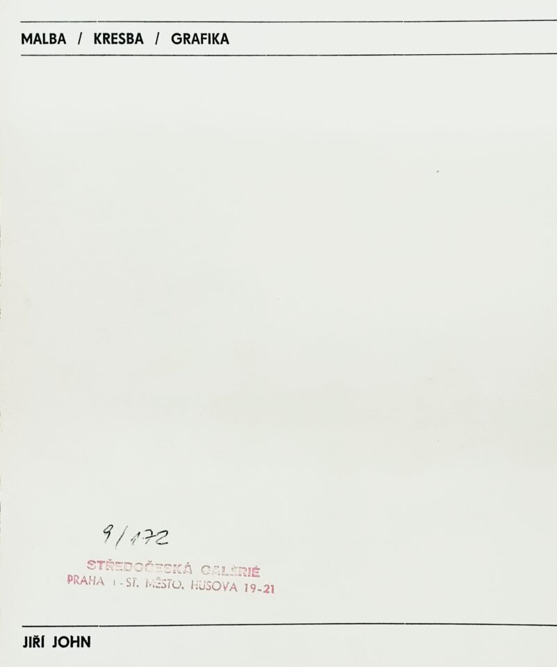 Jiří John – Malba, kresba, grafika